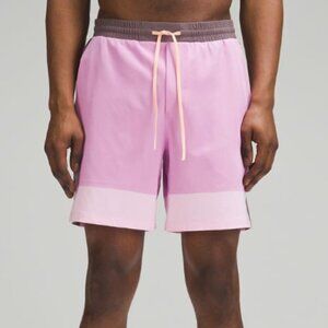 Lululemon Pool Short 7" Lined Swim Trunks Dahlia Mauve Pink XL